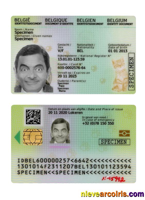 Belgium kids ID 2020-present